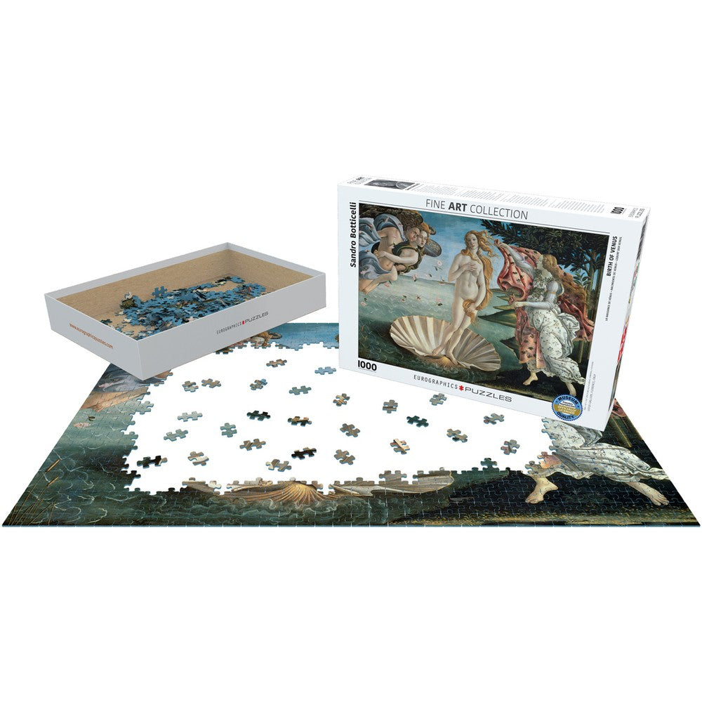 Eurographics - Botticelli;Birth Of Venus 1000 - Jigsaw Puzzle