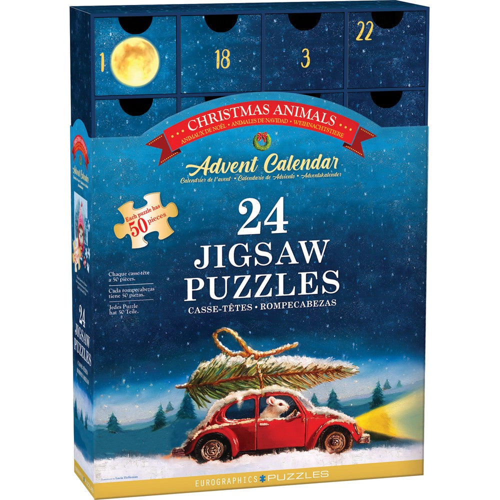 Puzzle - Eurographics - Christmas Animals Advent Calnd