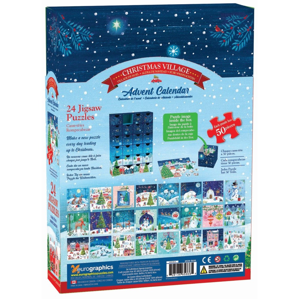 Puzzle - Eurographics - Christmas Village Advent Calnd