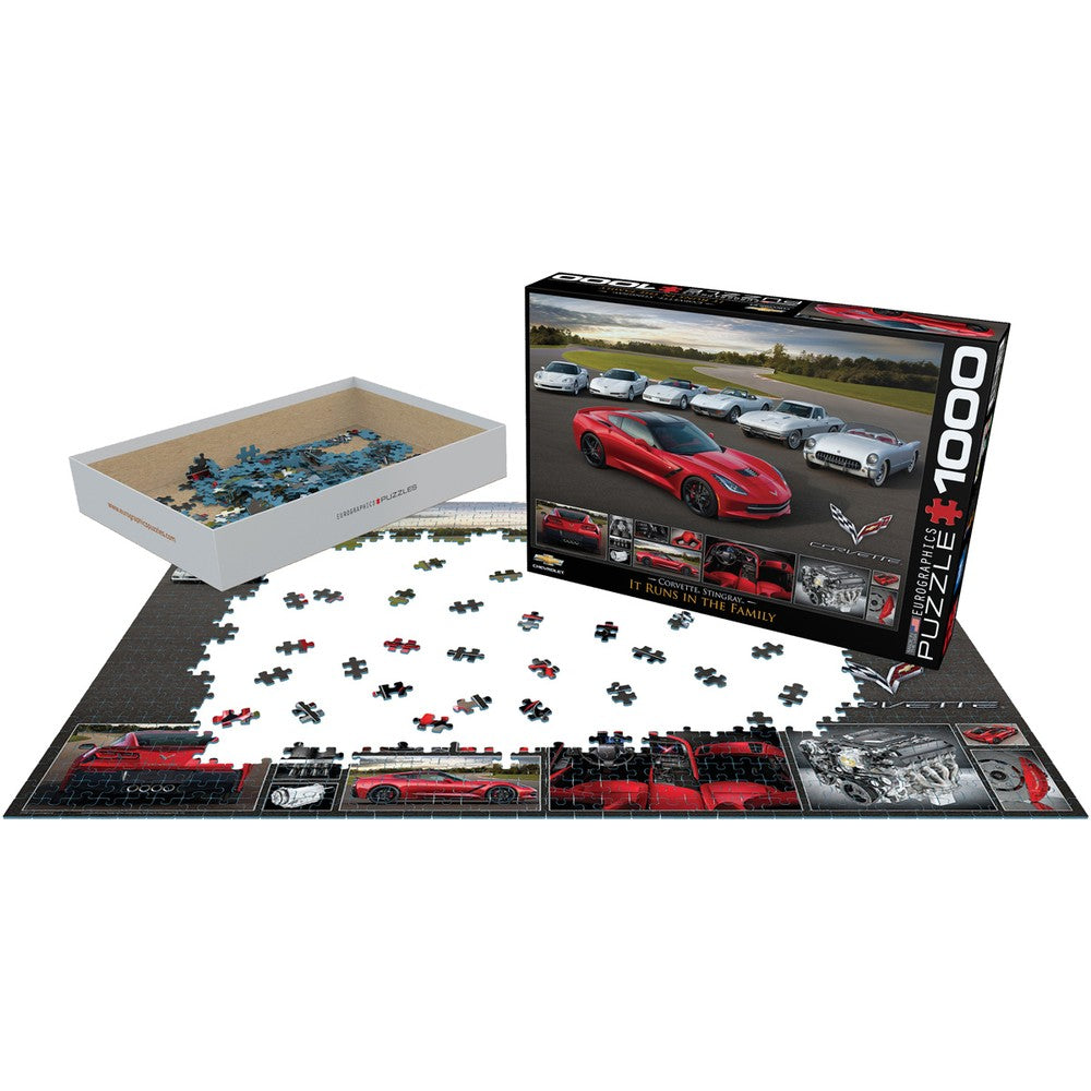 Eurographics - Corvette 2014 Stingray 1000 Piece - Jigsaw Puzzle