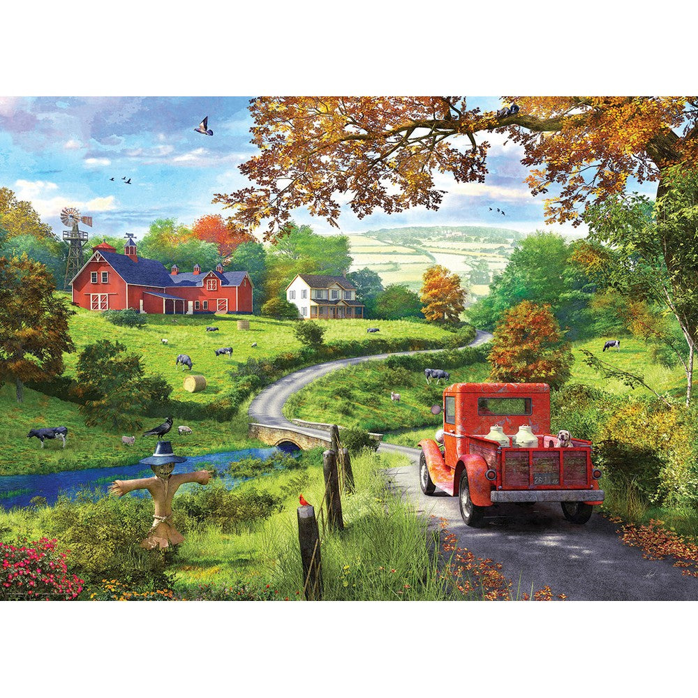 Puzzle - Eurographics - Country Drive 1000pc