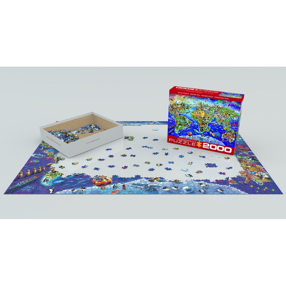 Eurographics - Crazy World 2000 Piece - Jigsaw Puzzle