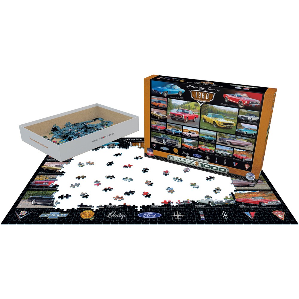 Eurographics - Cruisin' Classics 1960S 1000 Piece - Jigsaw Puzzle