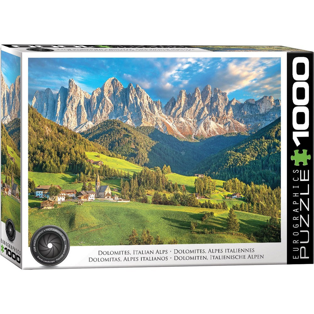Eurographics - Dolomites Moutains 1000 Piece - Jigsaw Puzzle