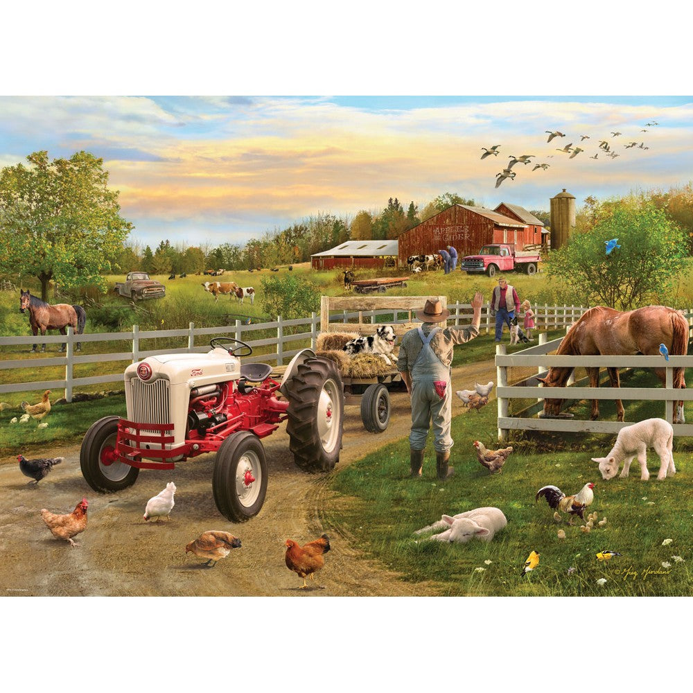 Puzzle - Eurographics - Farmers Ford Tractor 1000pc
