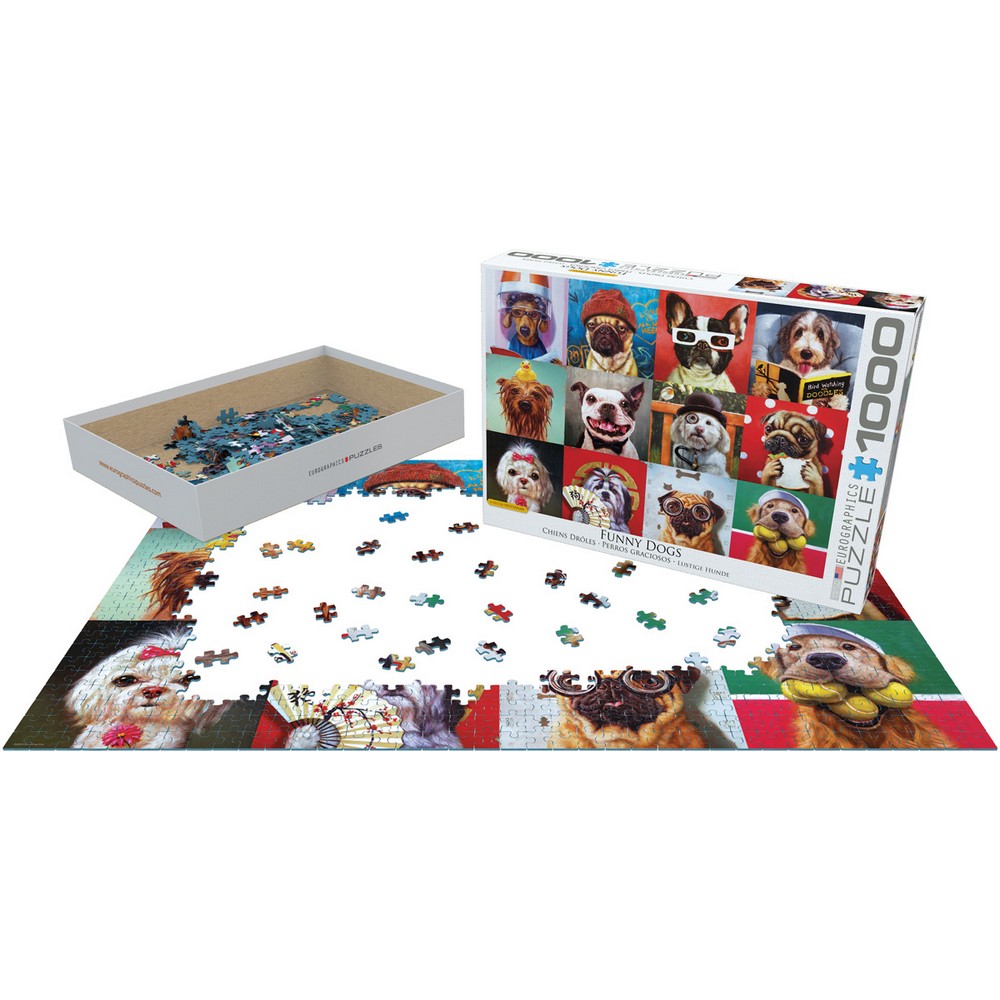 Eurographics - Funny Dogs 1000 Piece - Jigsaw Puzzle