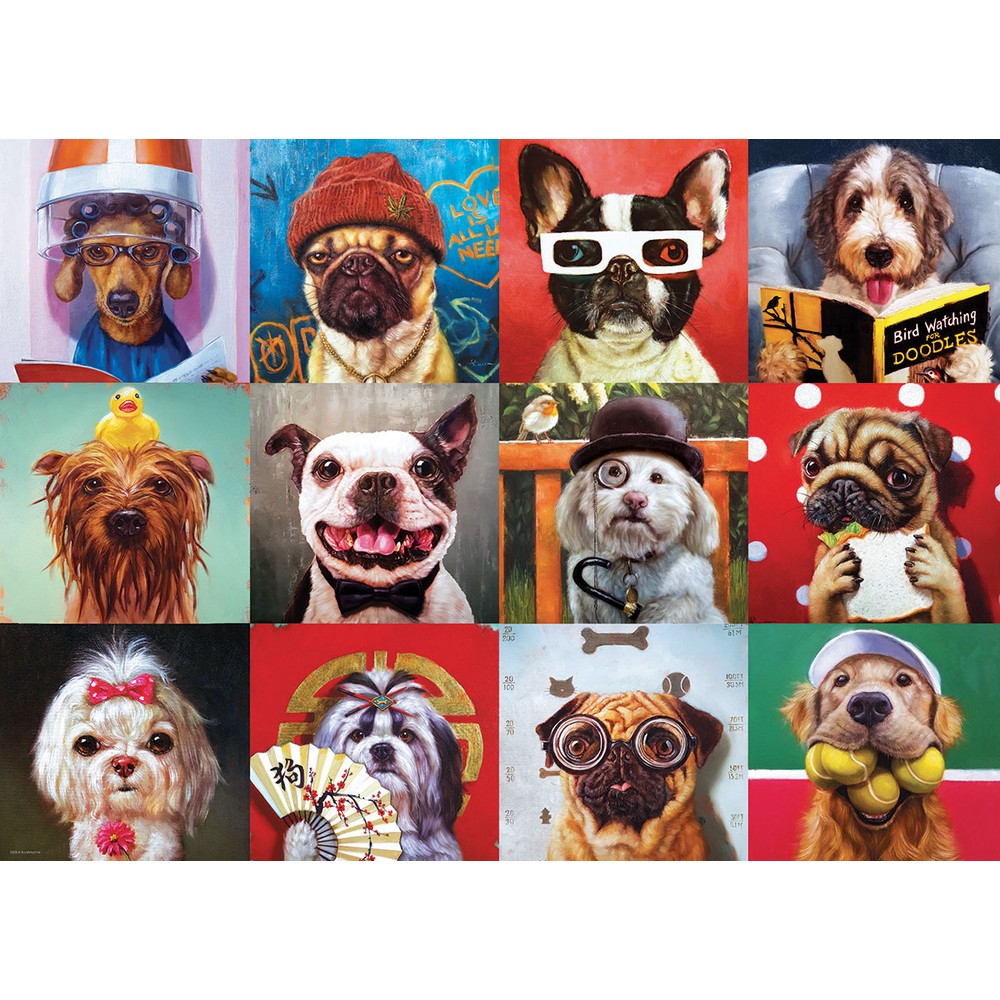 Eurographics - Funny Dogs 1000 Piece - Jigsaw Puzzle