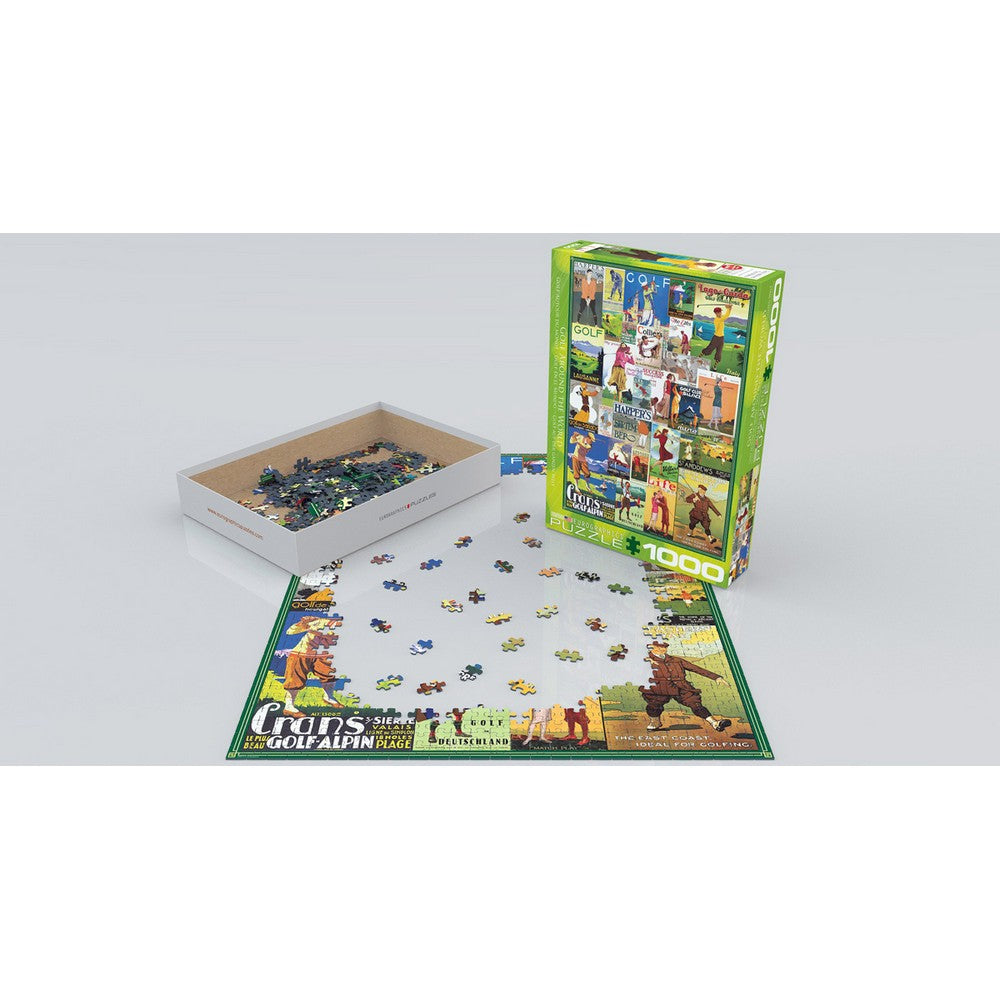Puzzle - Eurographics - Golf Around The World 1000pc