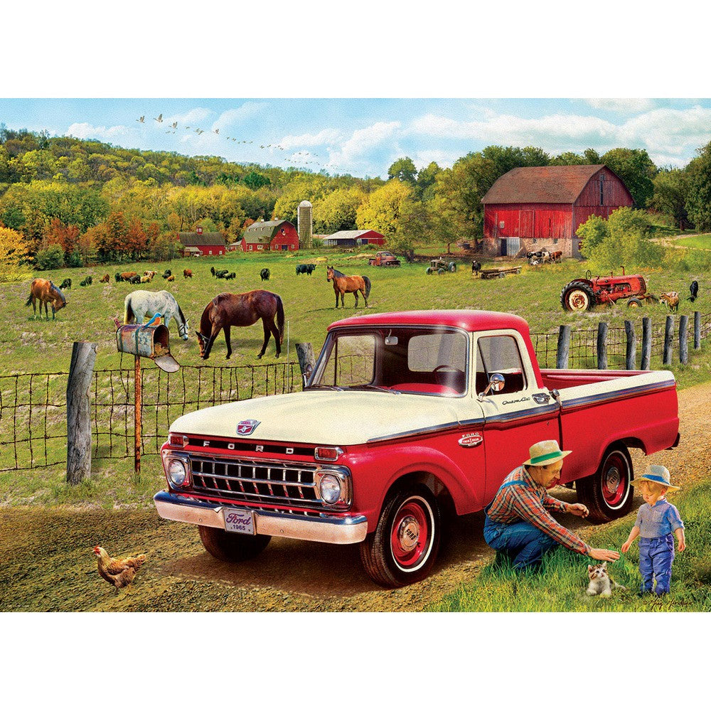 Puzzle - Eurographics - Grandpa's Old Ford Truck 1000P