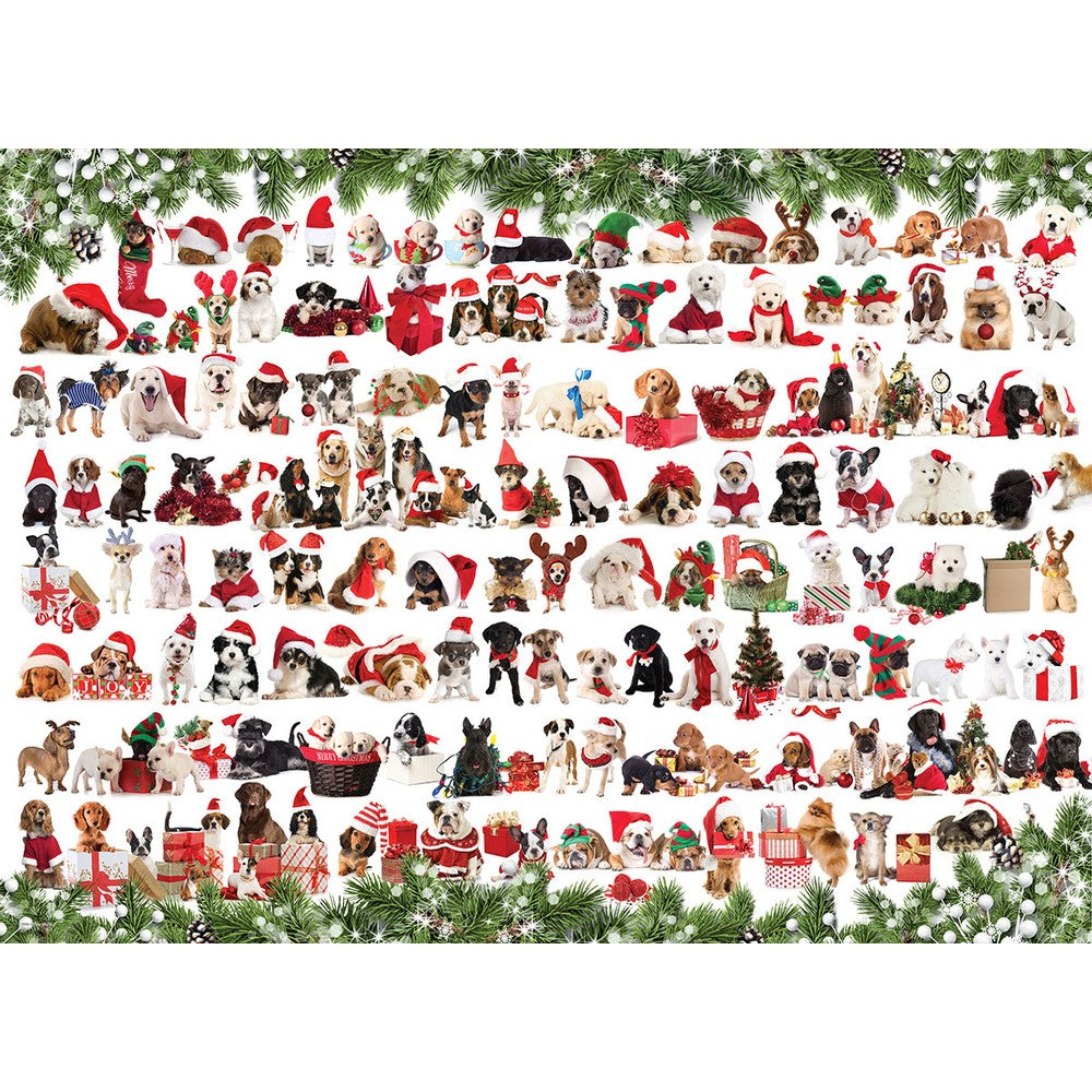 Puzzle - Eurographics - Holiday Dogs 1000pc