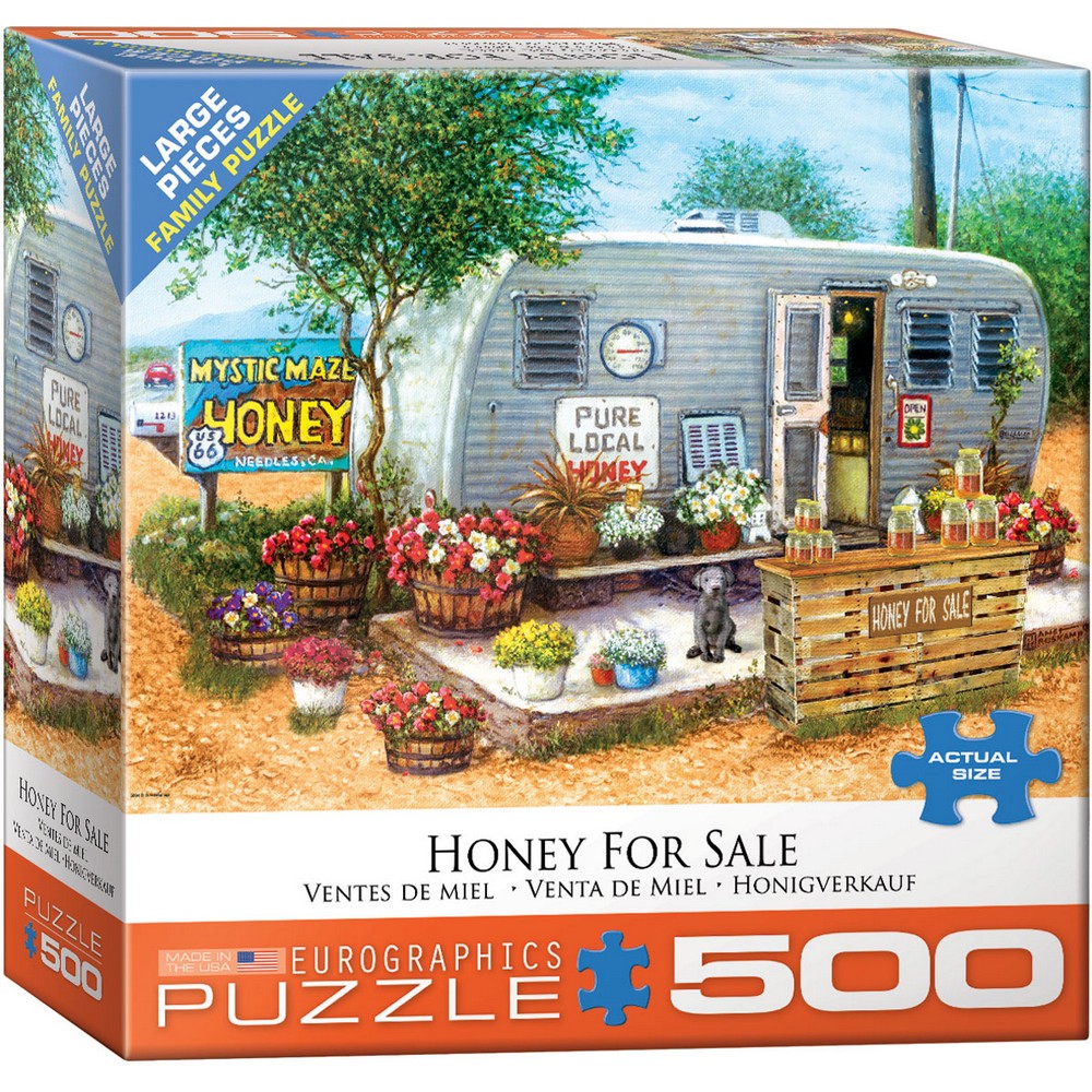 Eurographics - Honey For Sale 500pcxl - Jigsaw Puzzle