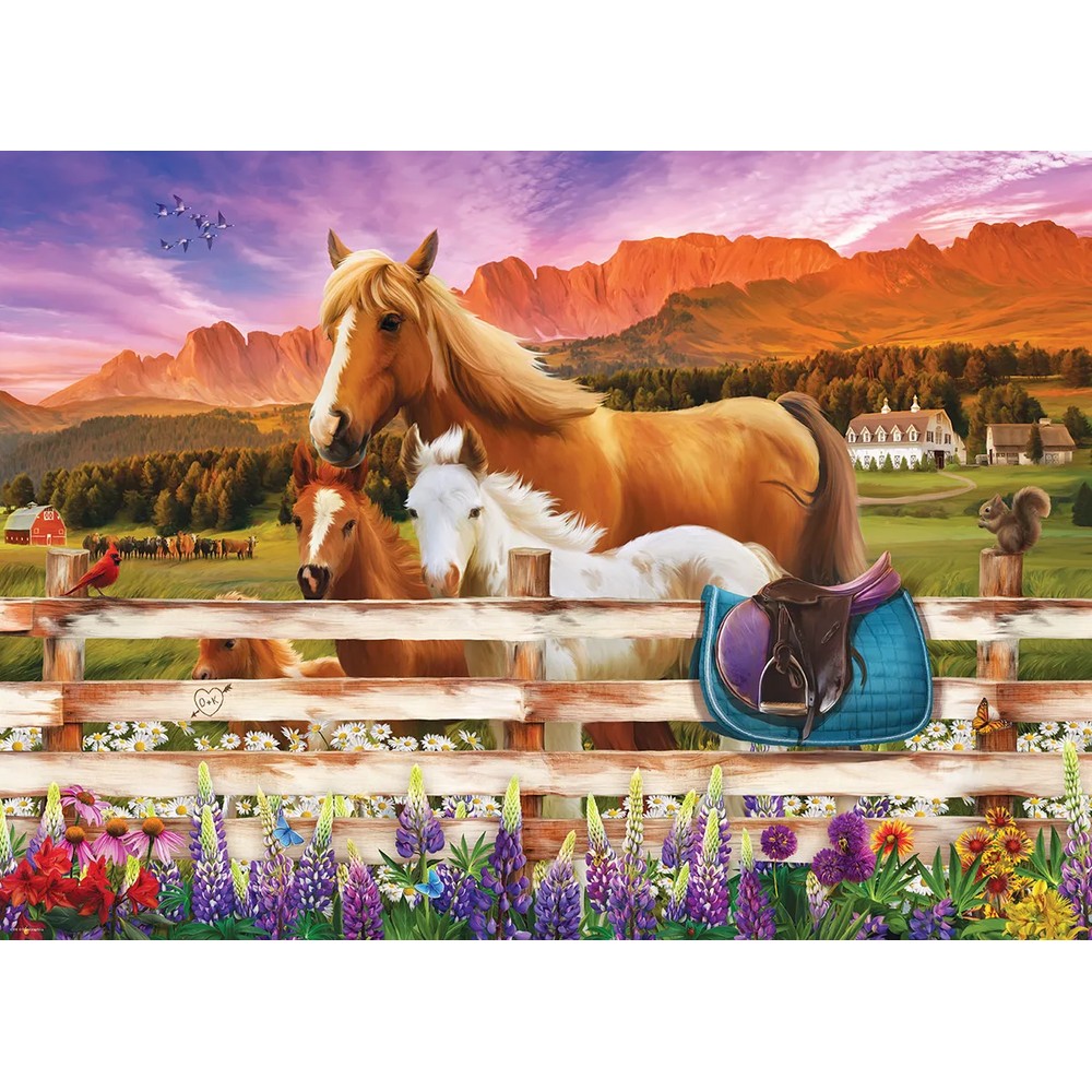 Eurographics - Horse & Foal 1000 Piece - Jigsaw Puzzle
