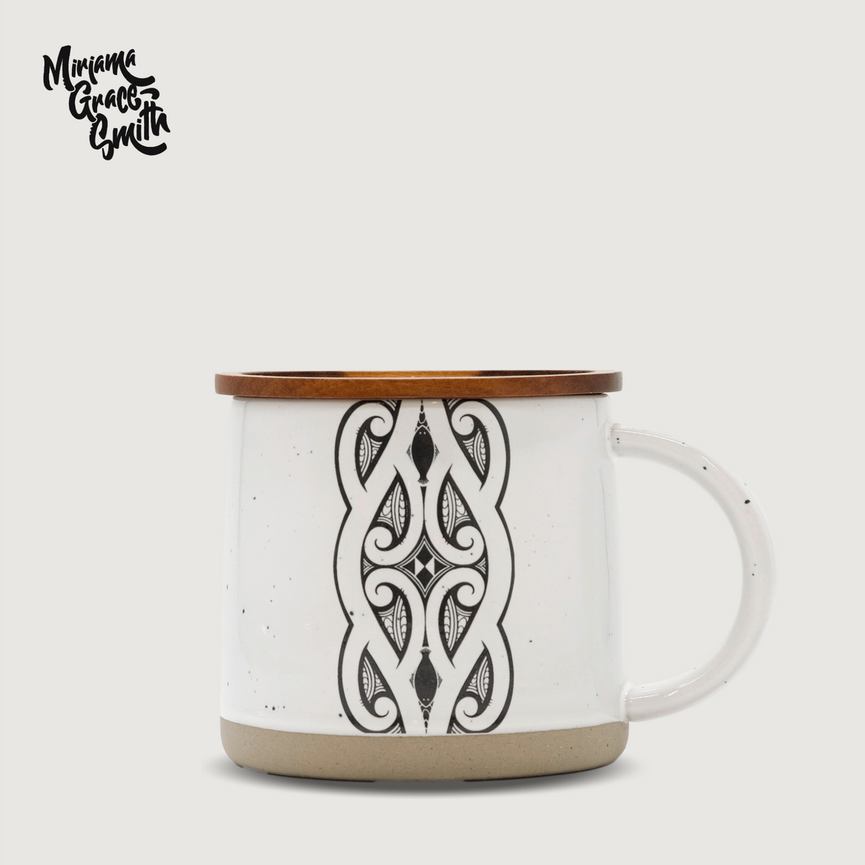 Moana Road - Miriama Grace-Smith Ceramic Mug - Stone - 2 units