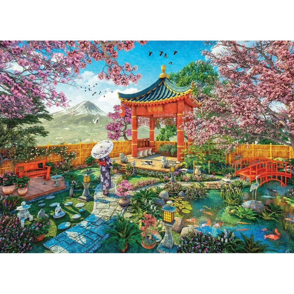 Eurographics - Japanese Spring Garden 1000 Piece - Jigsaw Puzzle