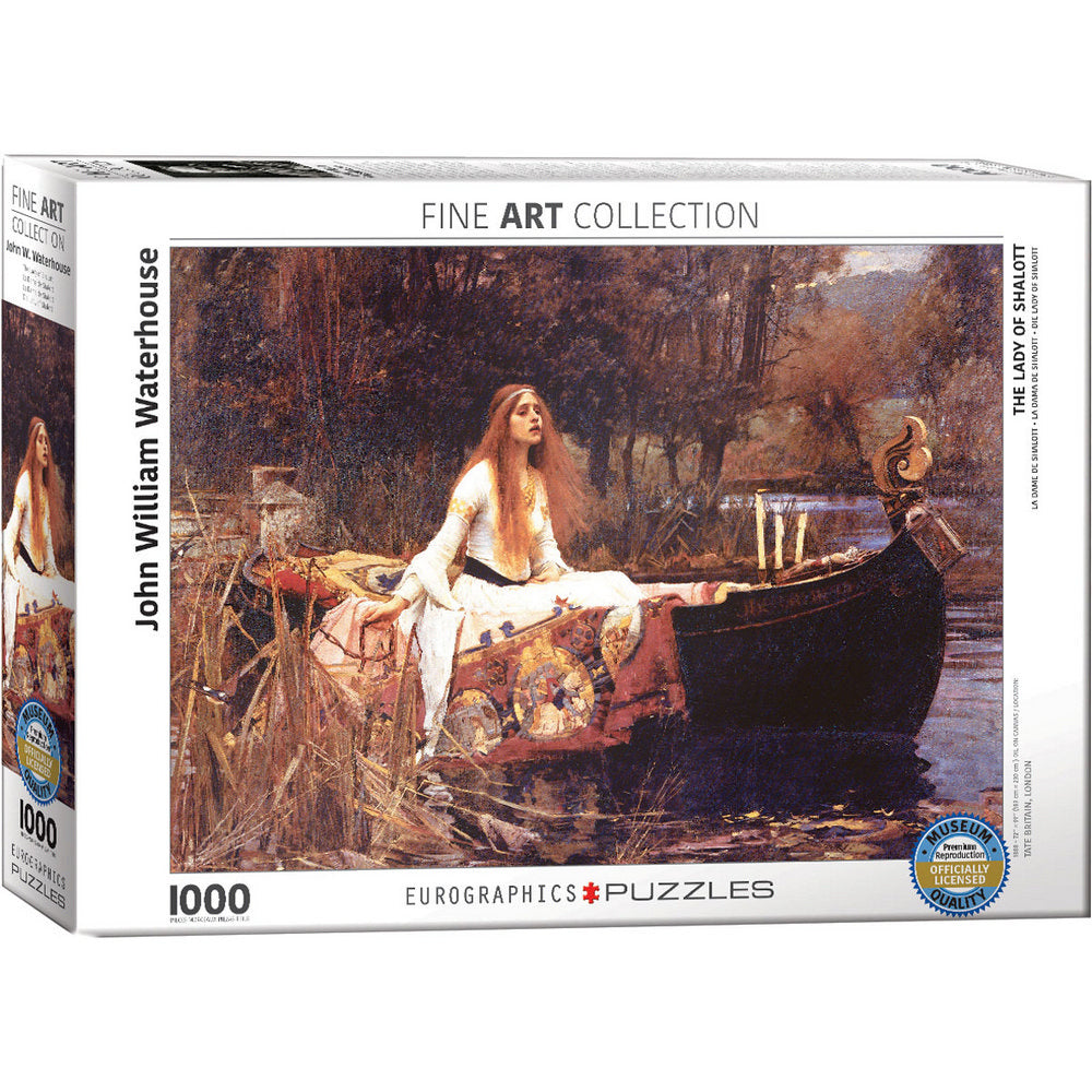 Eurographics - Lady Of Shalott 1000 Piece - Jigsaw Puzzle