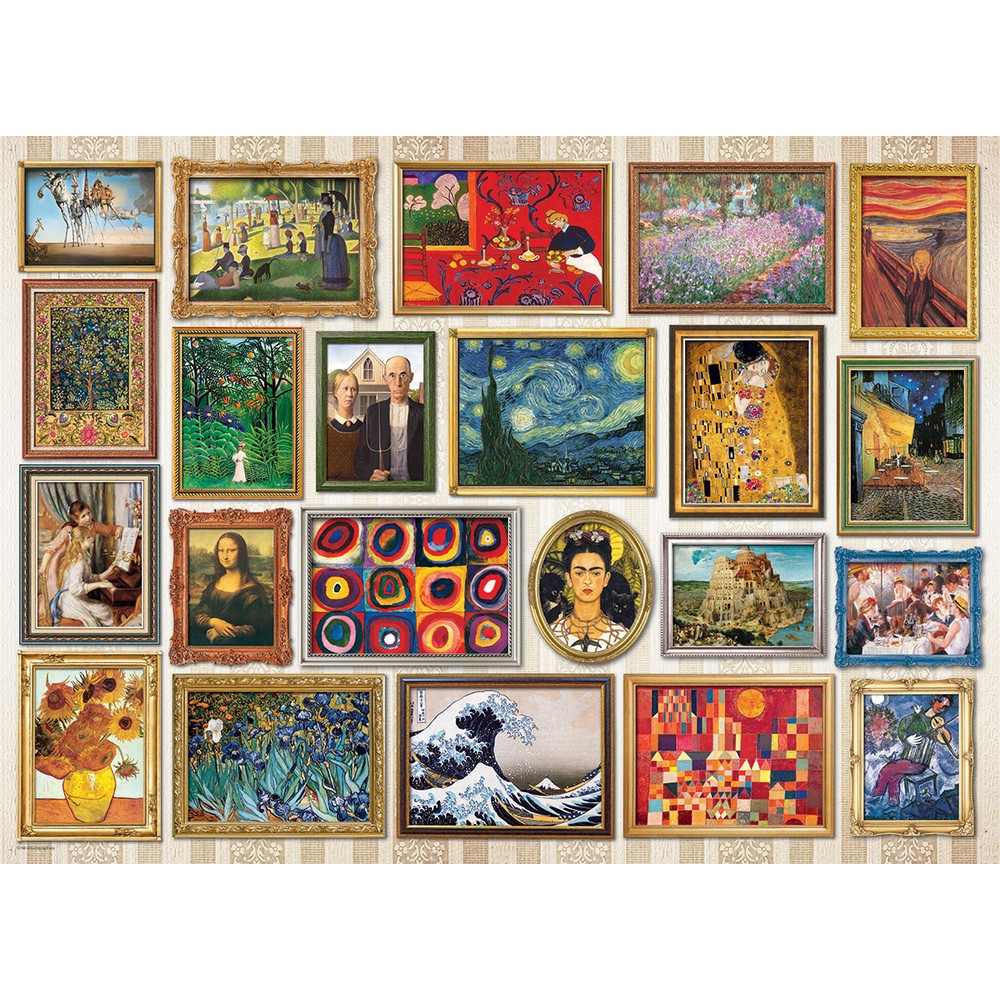 Eurographics - Masterpiece Collection 1000 Piece - Jigsaw Puzzle