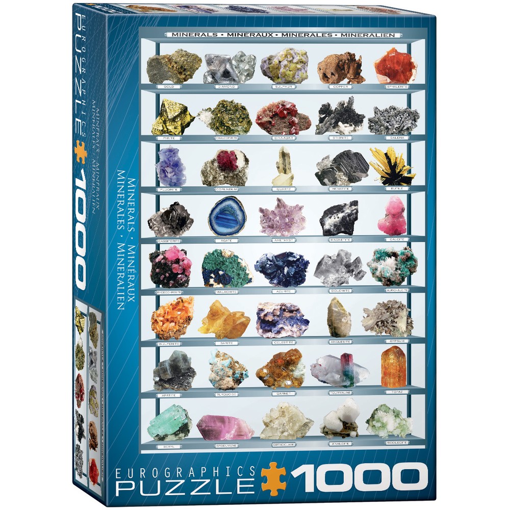 Eurographics - Minerals Of The World - Jigsaw Puzzle