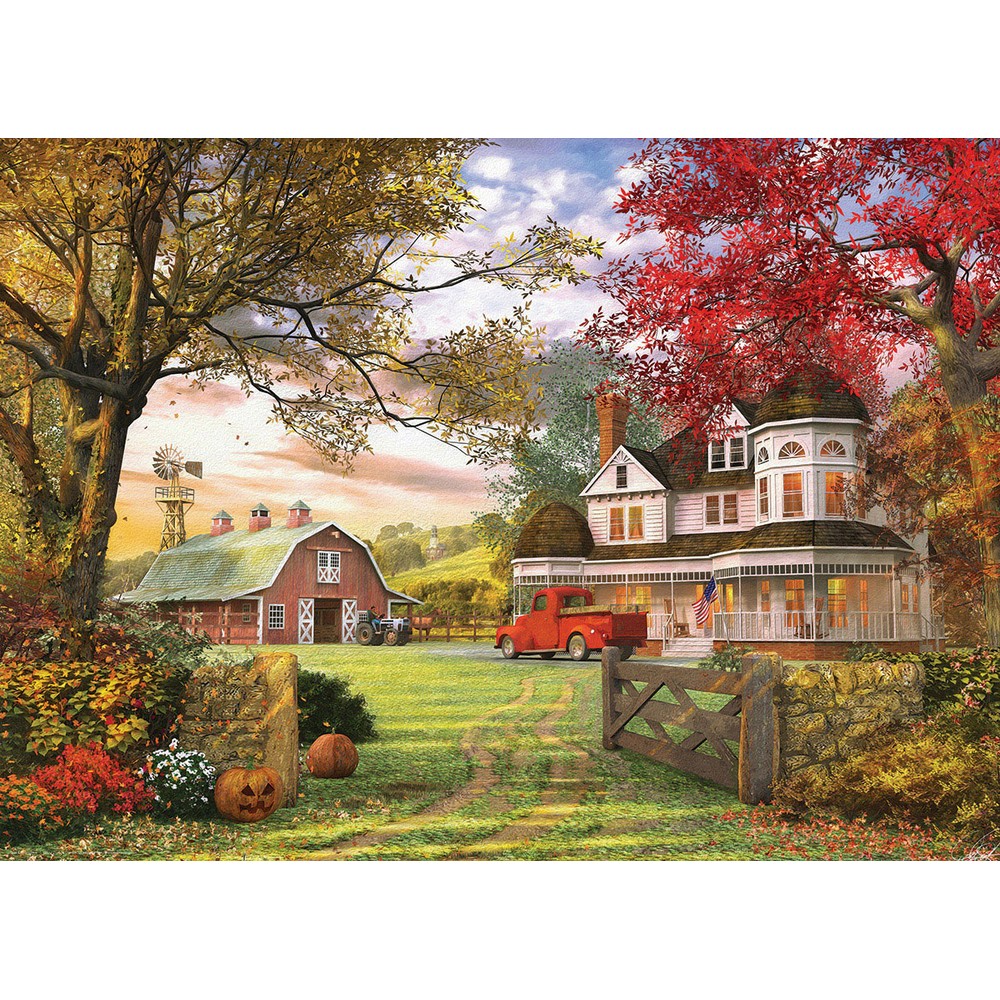 Eurographics - Old Pumpkin Farm 1000 Piece - Jigsaw Puzzle