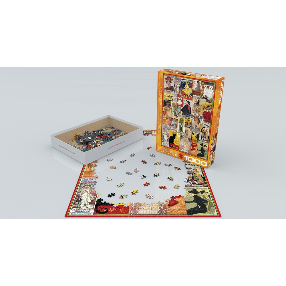 Eurographics - Opera & Theatre Vintage 1000 Piece - Jigsaw Puzzle