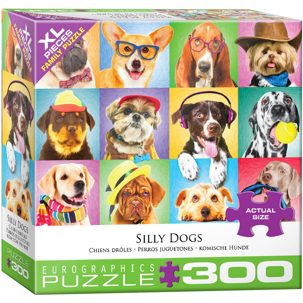Eurographics - Silly Dogs 300pcxxl - Jigsaw Puzzle