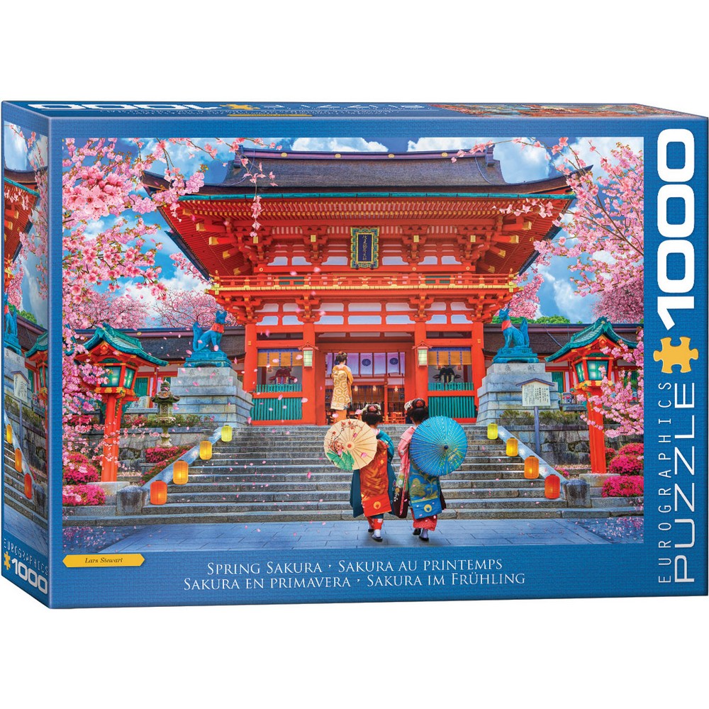 Eurographics - Spring Sakura 1000 Piece - Jigsaw Puzzle