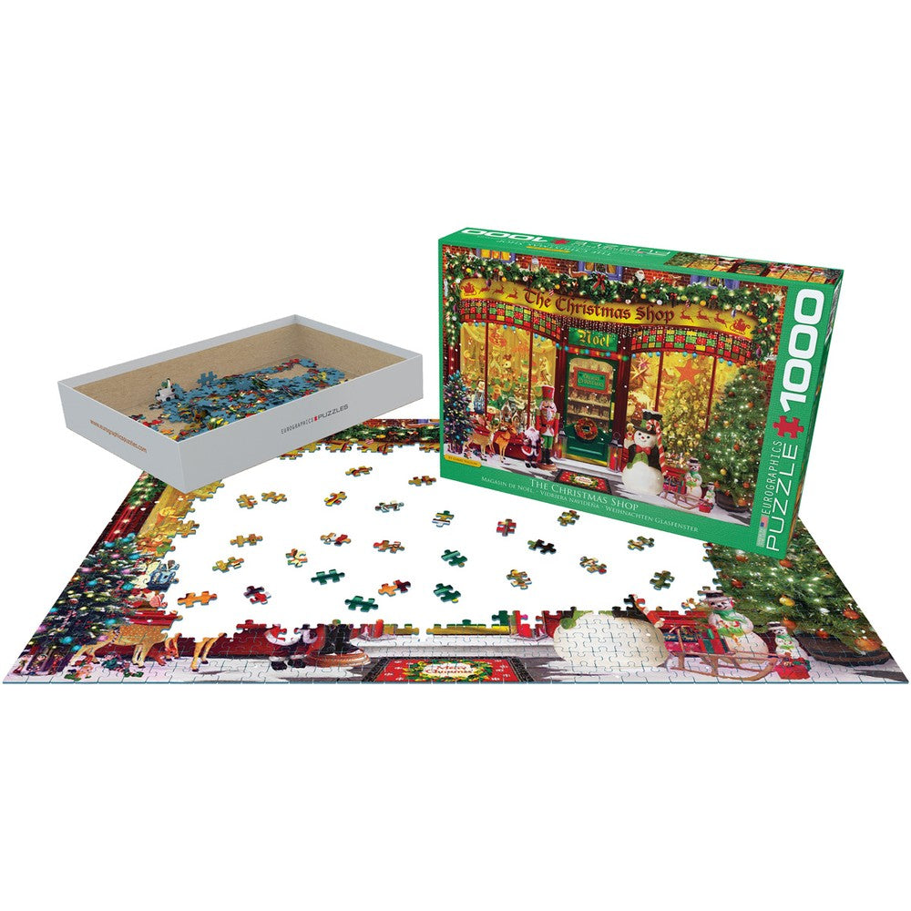 Puzzle - Eurographics - The Christmas Shop 1000pc