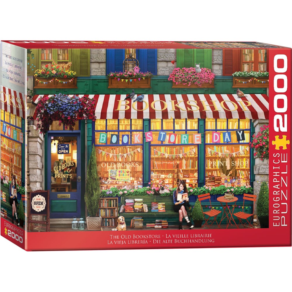 Puzzle - Eurographics - The Old Bookstore 2000pc