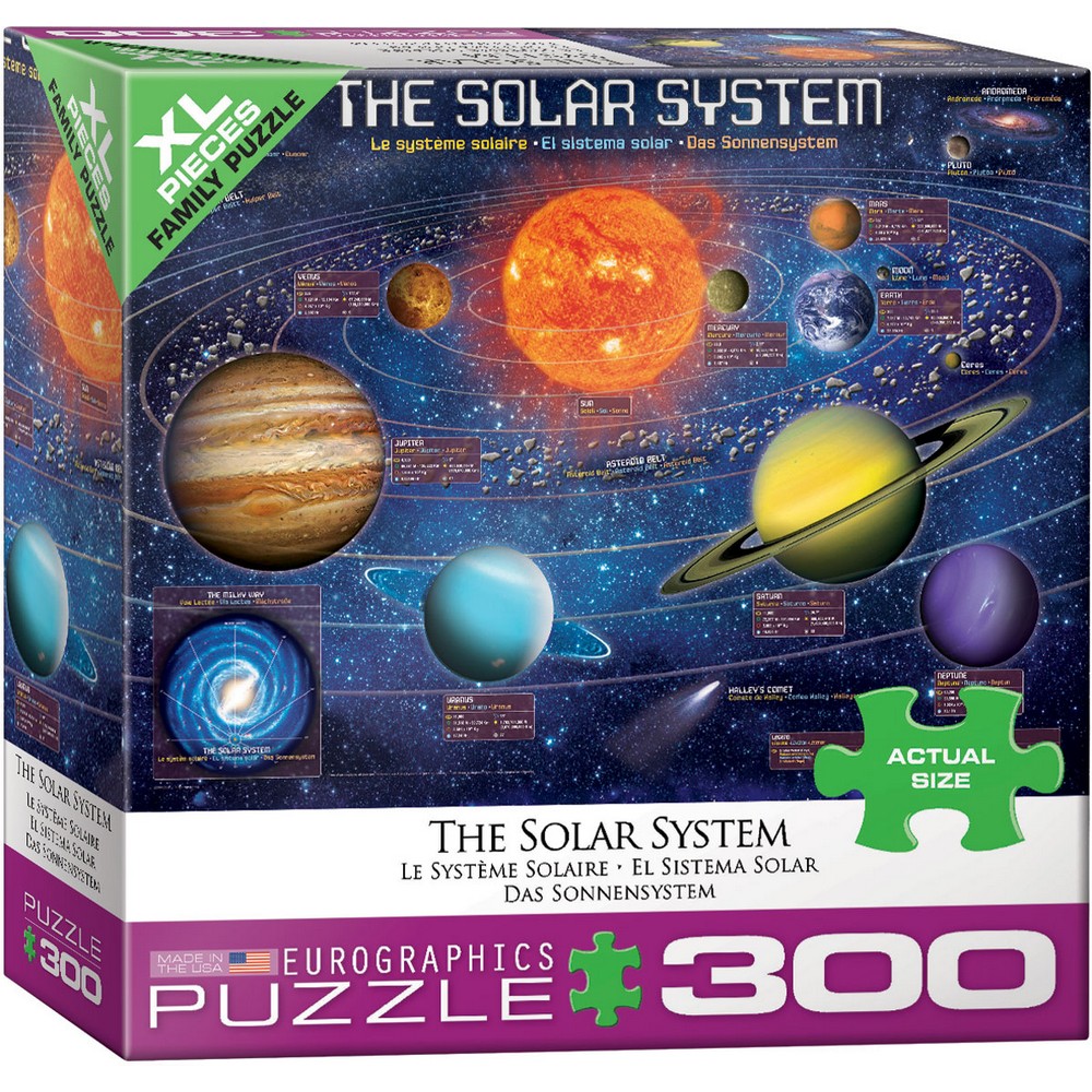 Eurographics - The Solar System 300pcxl - Jigsaw Puzzle