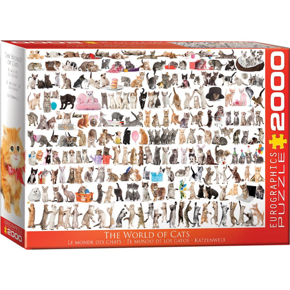 Puzzle - Eurographics - The World Of Cats 2000pc