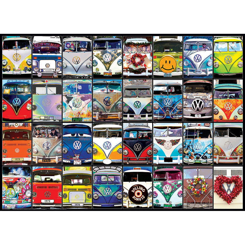 Puzzle - Eurographics - Vw Cool Faces 1000pc