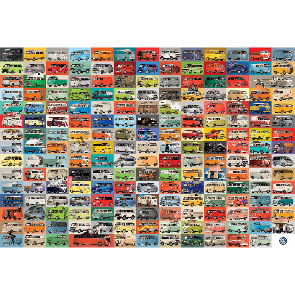 Puzzle - Eurographics - Vw Groovy Bus 2000pc