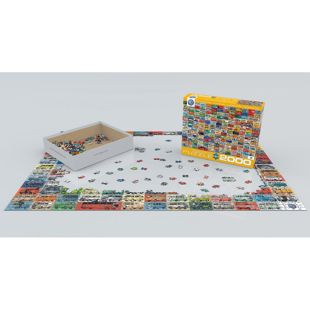 Puzzle - Eurographics - Vw Groovy Bus 2000pc