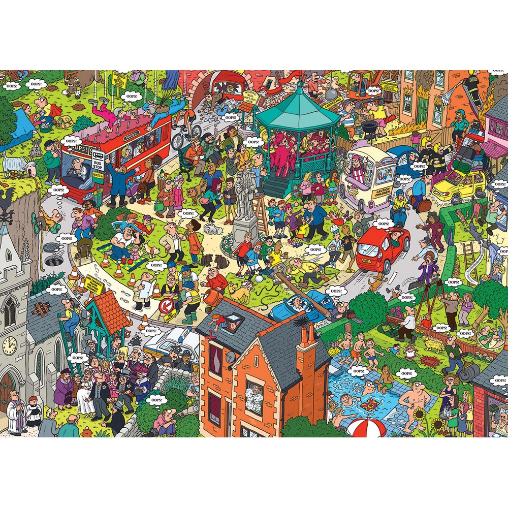 Eurographics - What Could Go Wrong 500pcxl - Jigsaw Puzzle