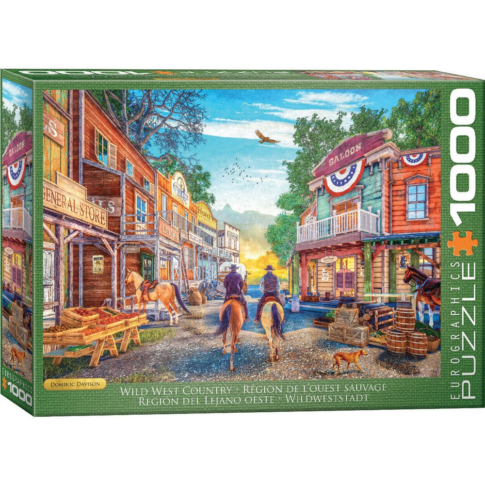 Puzzle - Eurographics - Wild West Country 1000pc