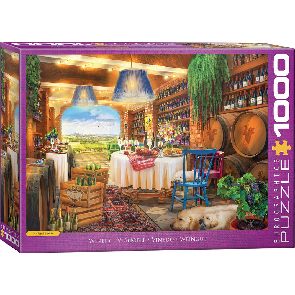 Eurographics - Winery By Artbeat Studio 1000 - Jigsaw Puzzle