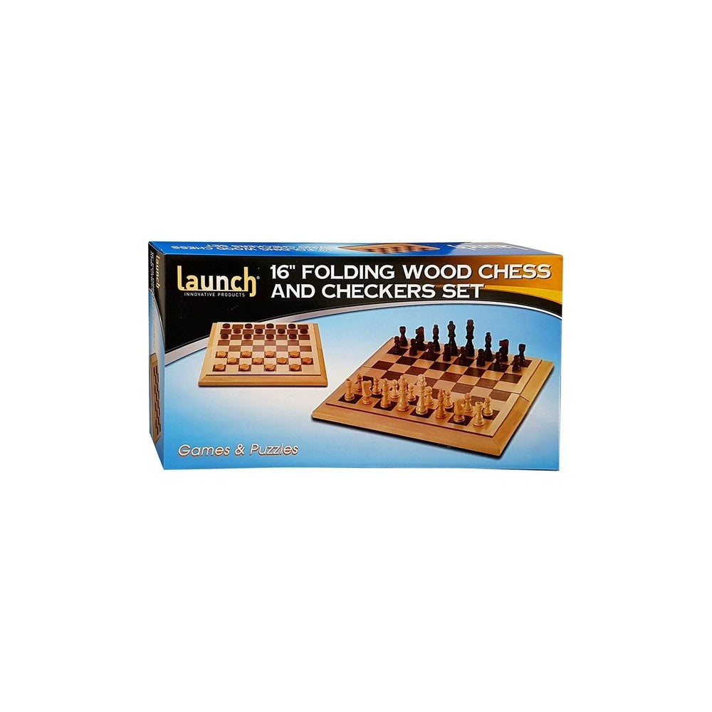 Chess & Checkers 16" Wd (Launch