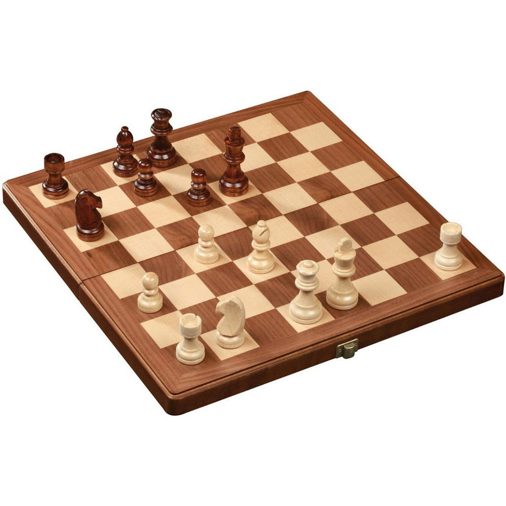 Chess;Folding Wood 38Cm (Philos