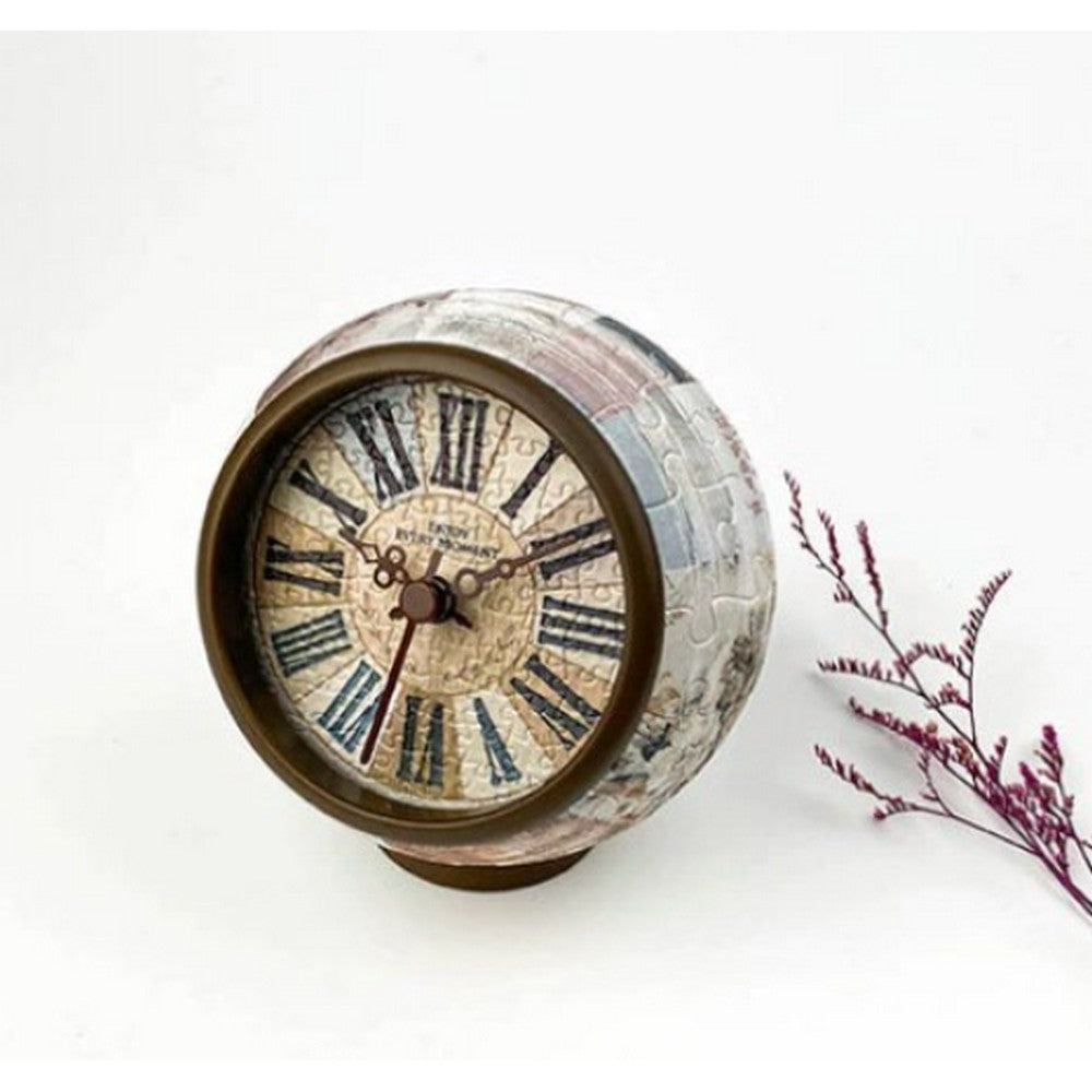 Puzzle - Clock - Country Brown