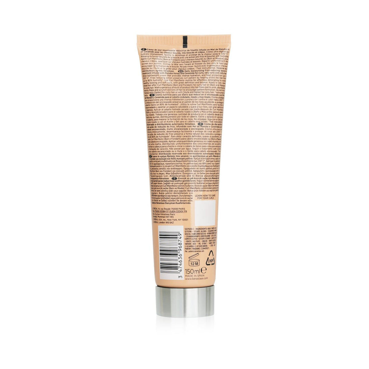 Kerastase - Curl Manifesto Creme De Jour Fondamentale Hair Cream Daily Moisturiz