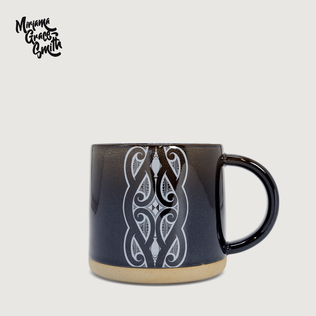 Moana Road - Miriama Grace-Smith Ceramic Mug - Black - 2 units