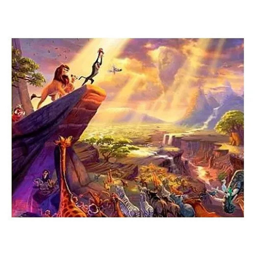 Puzzle - Ceaco - Kinkade Disney 500Pc 4-In-1 #1
