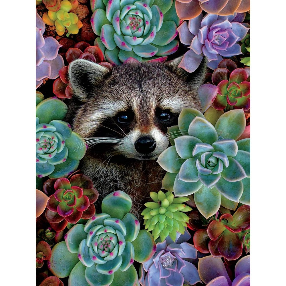 Puzzle - Ceaco - Nature's Beauty Raccoon 550Pc