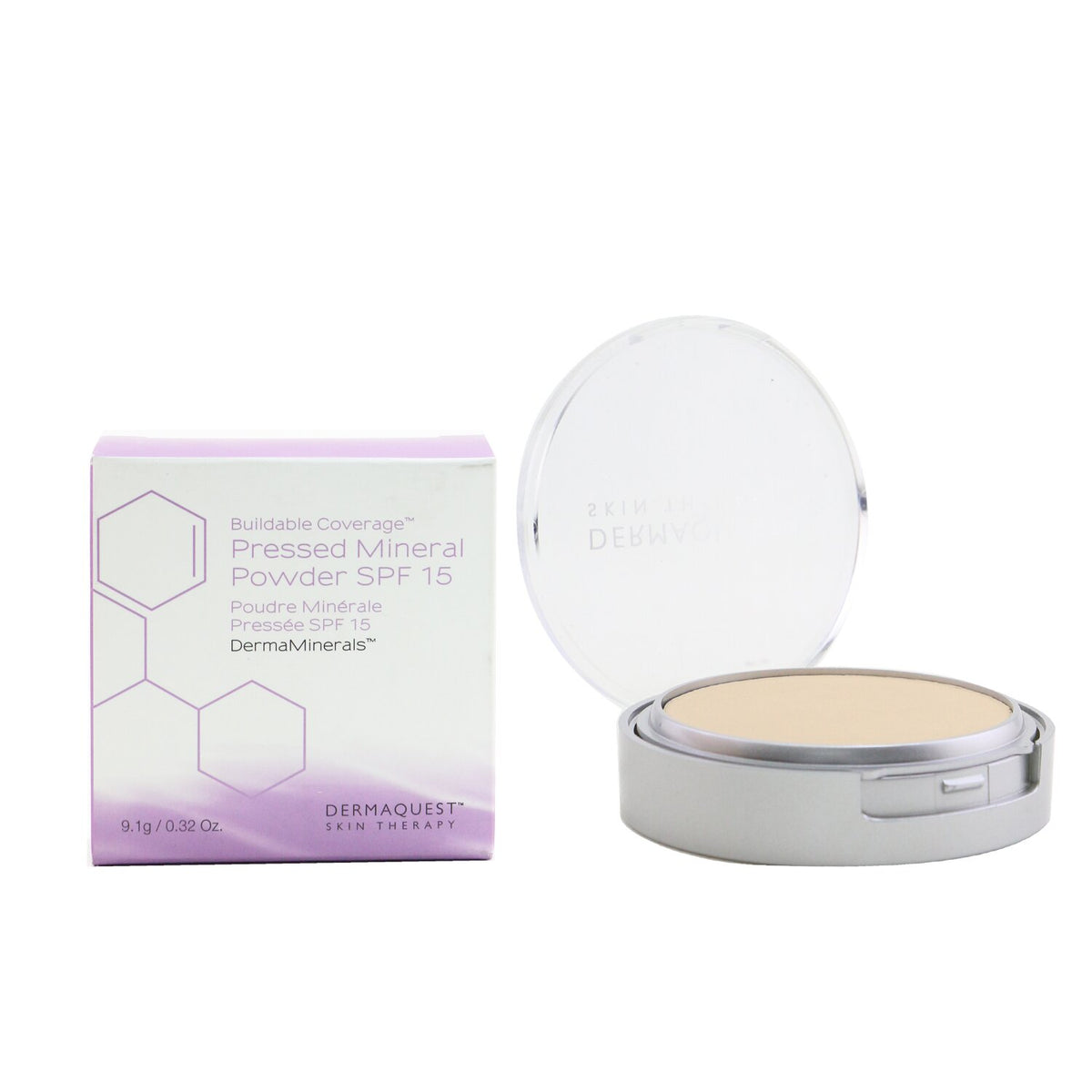 DermaQuest - DermaMinerals Buildable Coverage Pressed Mineral Powder SPF 15 - #
