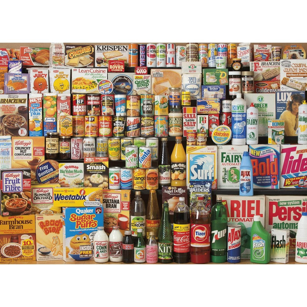 Puzzle - Gibsons - 1980S Shopping Basket 1000Pc