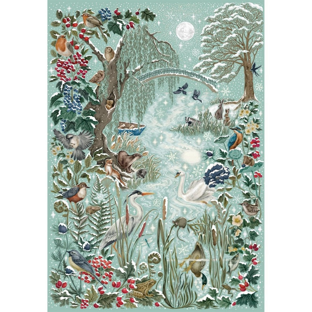 Puzzle - Gibsons - Art File Frosted River 1000Pc