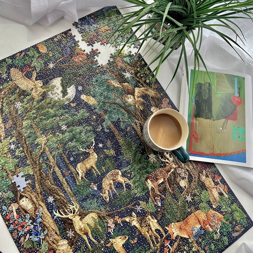 Puzzle - Gibsons - Art File Into The Forest 1000P