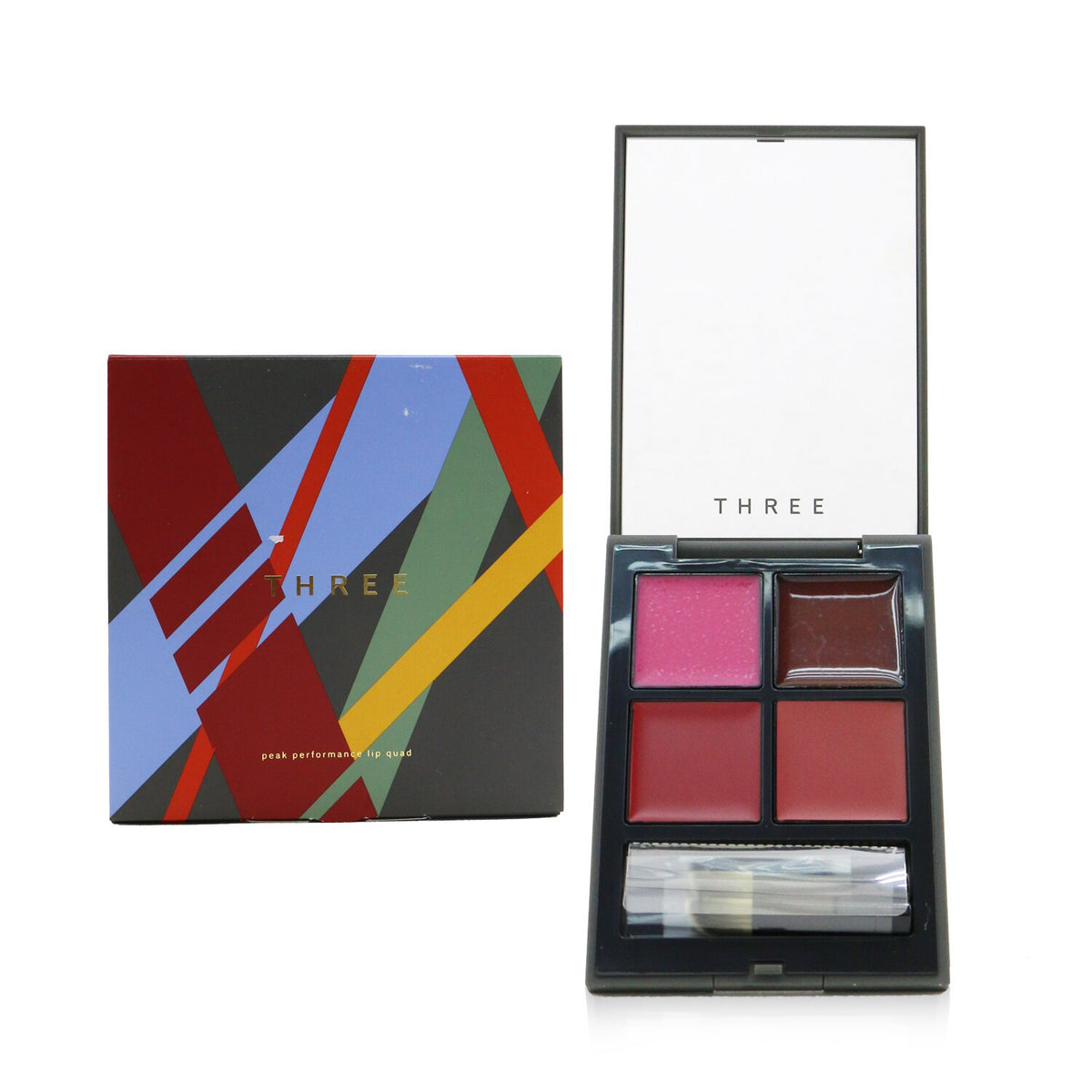 THREE - Peak Performance Lip Quad (Limited Edition) - # X02 Don't Stop Moving -