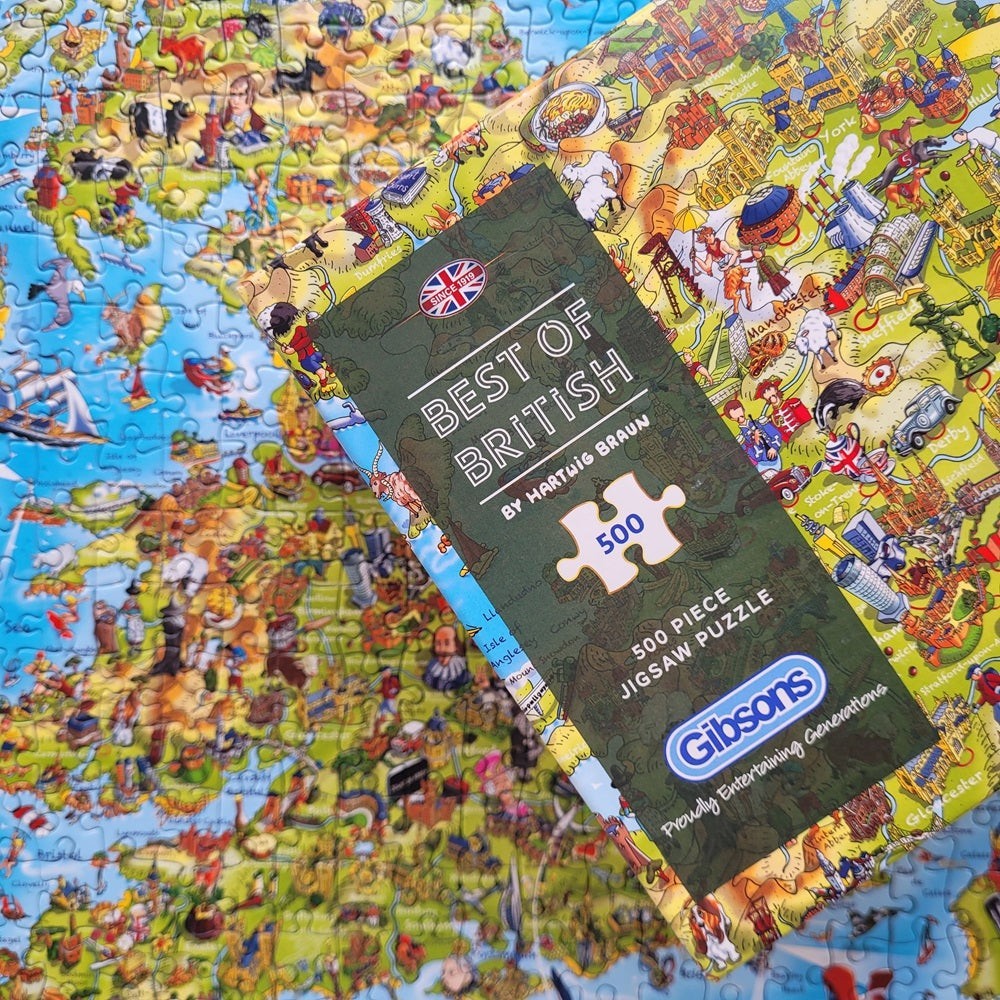 Puzzle - Gibsons - Best Of British 500Pc