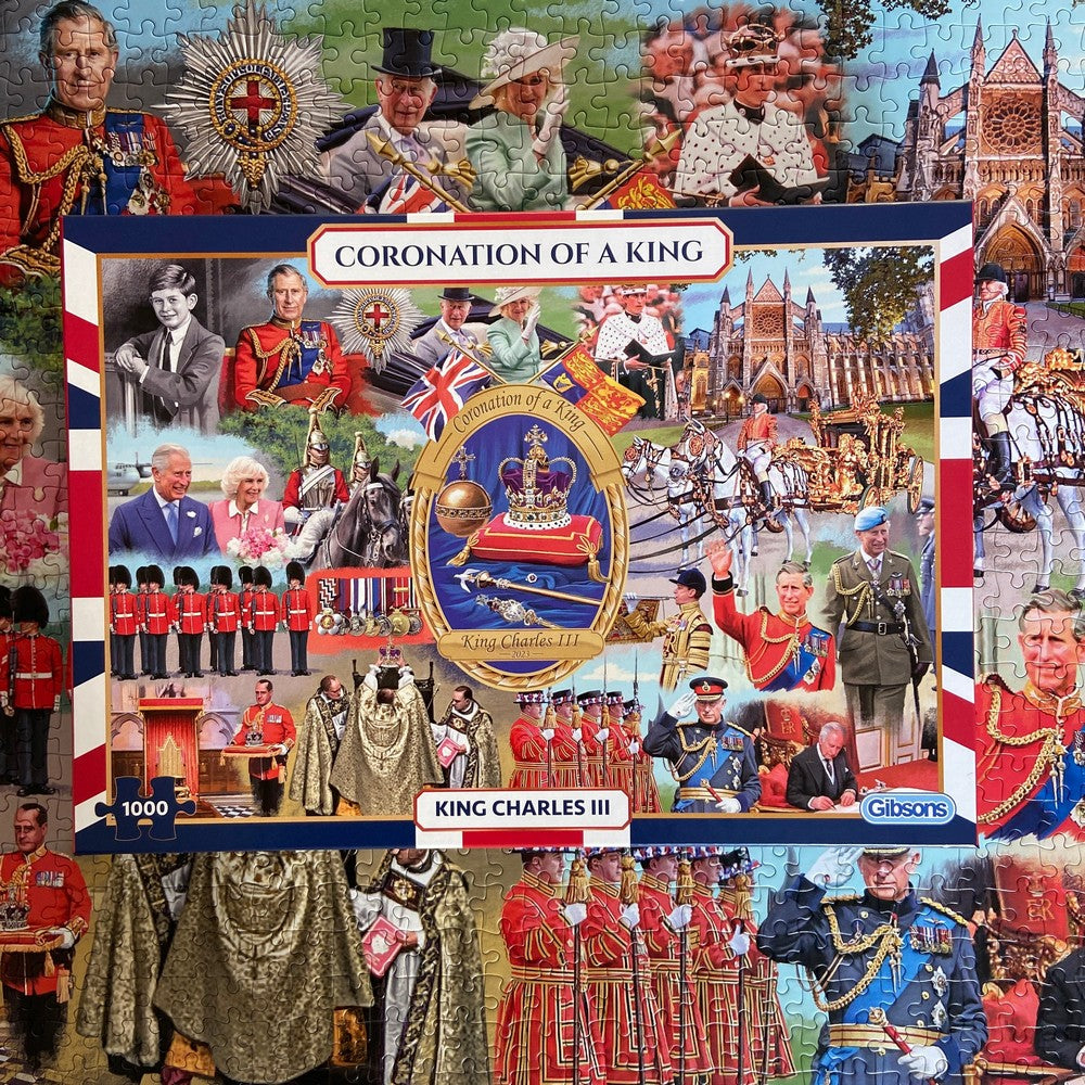 Puzzle - Gibsons - Coronation Of A King 1000Pcs