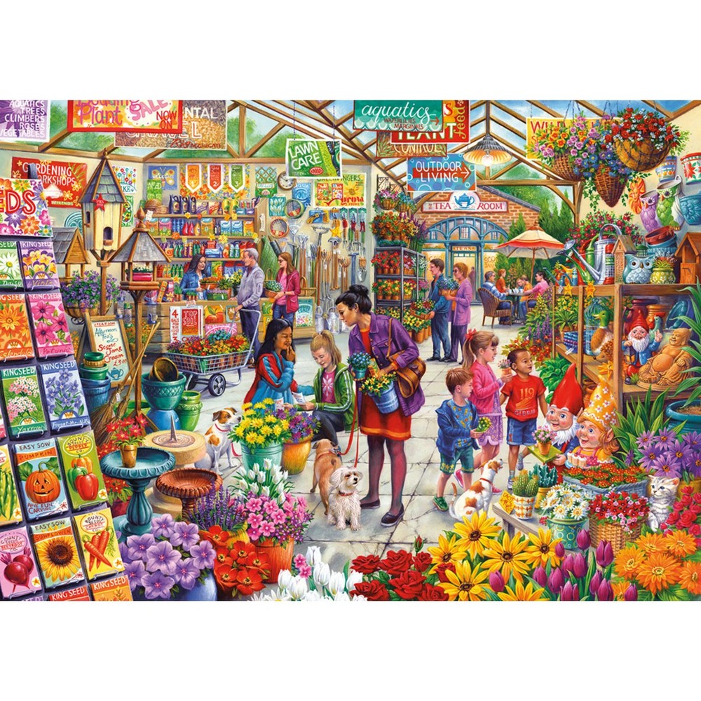 Puzzle - Gibsons - Gardener's Delight 1000Pc